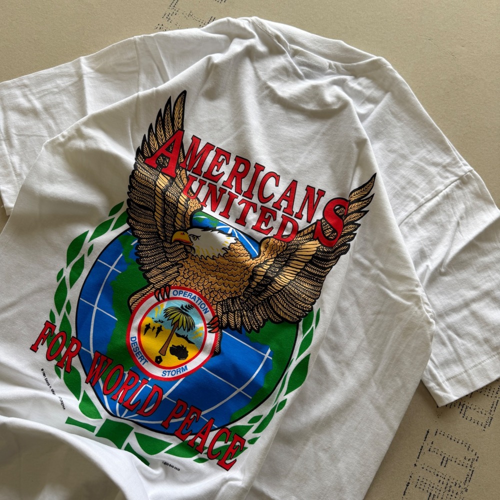 Vintage 90s Hanes Operation Desert Storm T-shirt